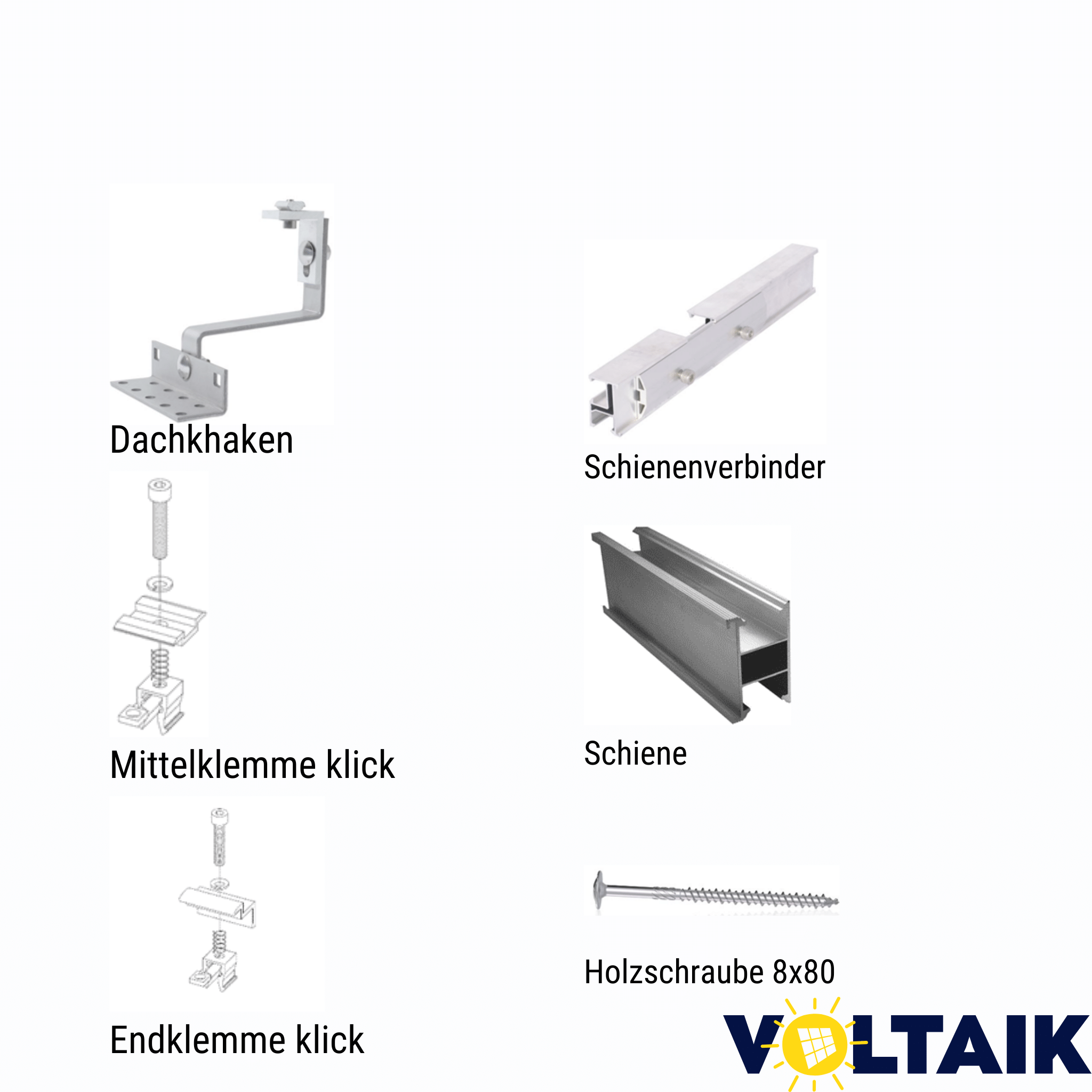 Unterkonstruktion - Voltaik.shop