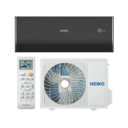 Heiko ROSA 3,2 kW Wandklimaanlage Schwarz2