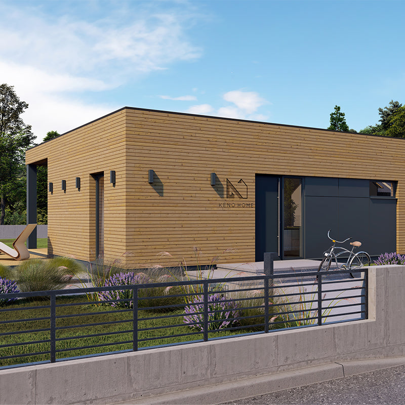 Modulhaus C1, CLT, ebenerdig, Nutzfläche 54.48 m2 - Preis auf Anfrage - Voltaik.shop