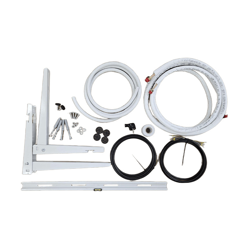 Kensol Klimaanlagen-Montageset 2,6 kW, 3,5 kW, bis 3m, Wandhalterung KS AC SET-W-3M