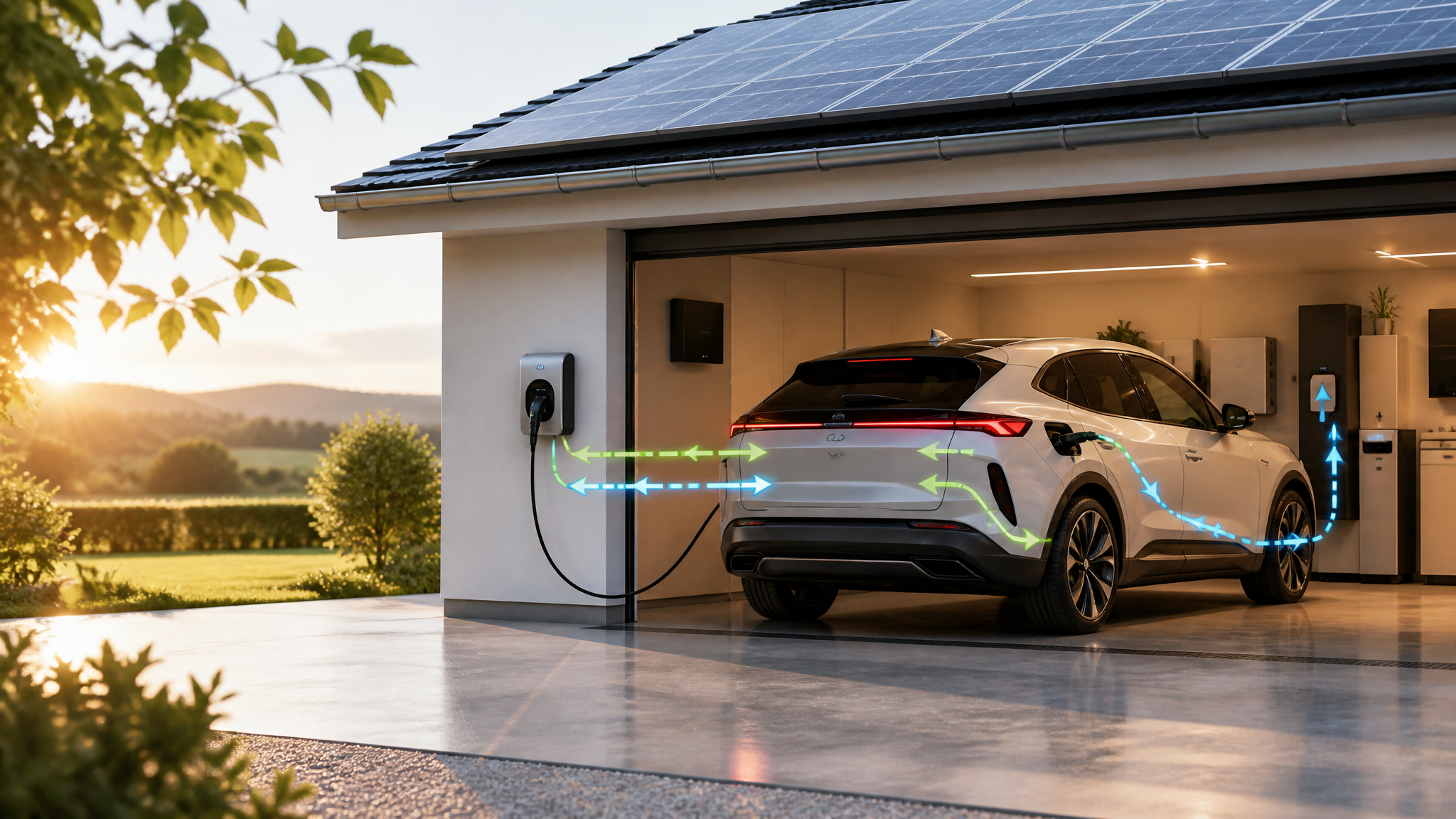 Bidirektionales Laden 2026: So wird Ihr Elektroauto zum Stromspeicher für Ihre Photovoltaikanlage