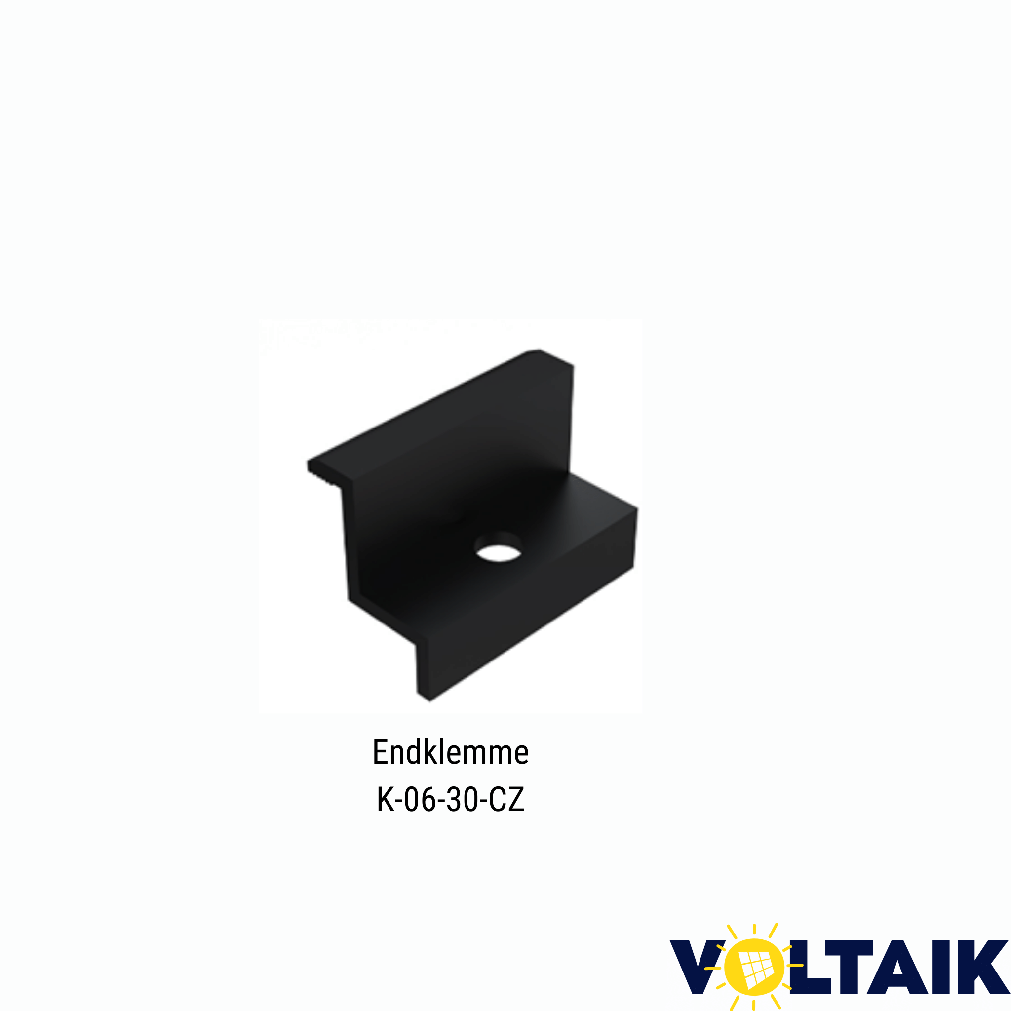 Modulklemmen für 30-40mm Rahmen (schwarz) - Voltaik.shop
