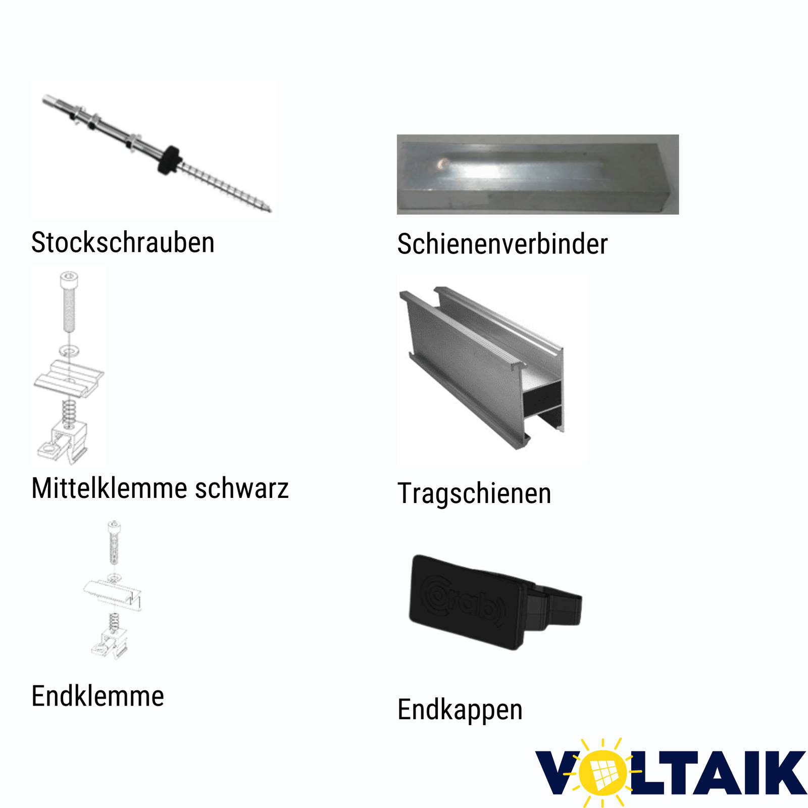 Unterkonstruktion - Voltaik.shop