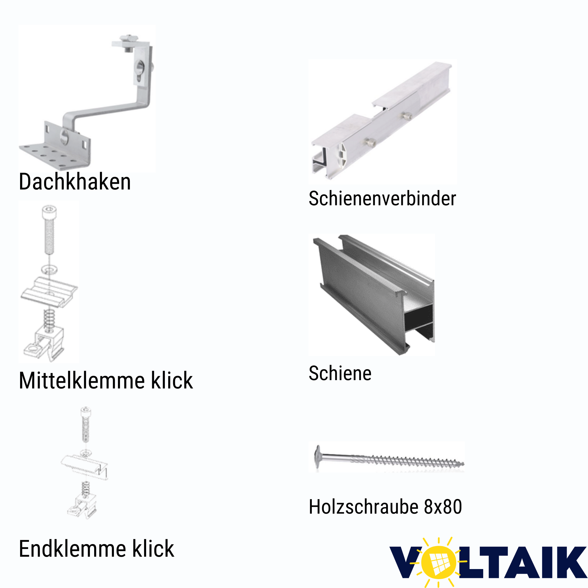Unterkonstruktion - Voltaik.shop