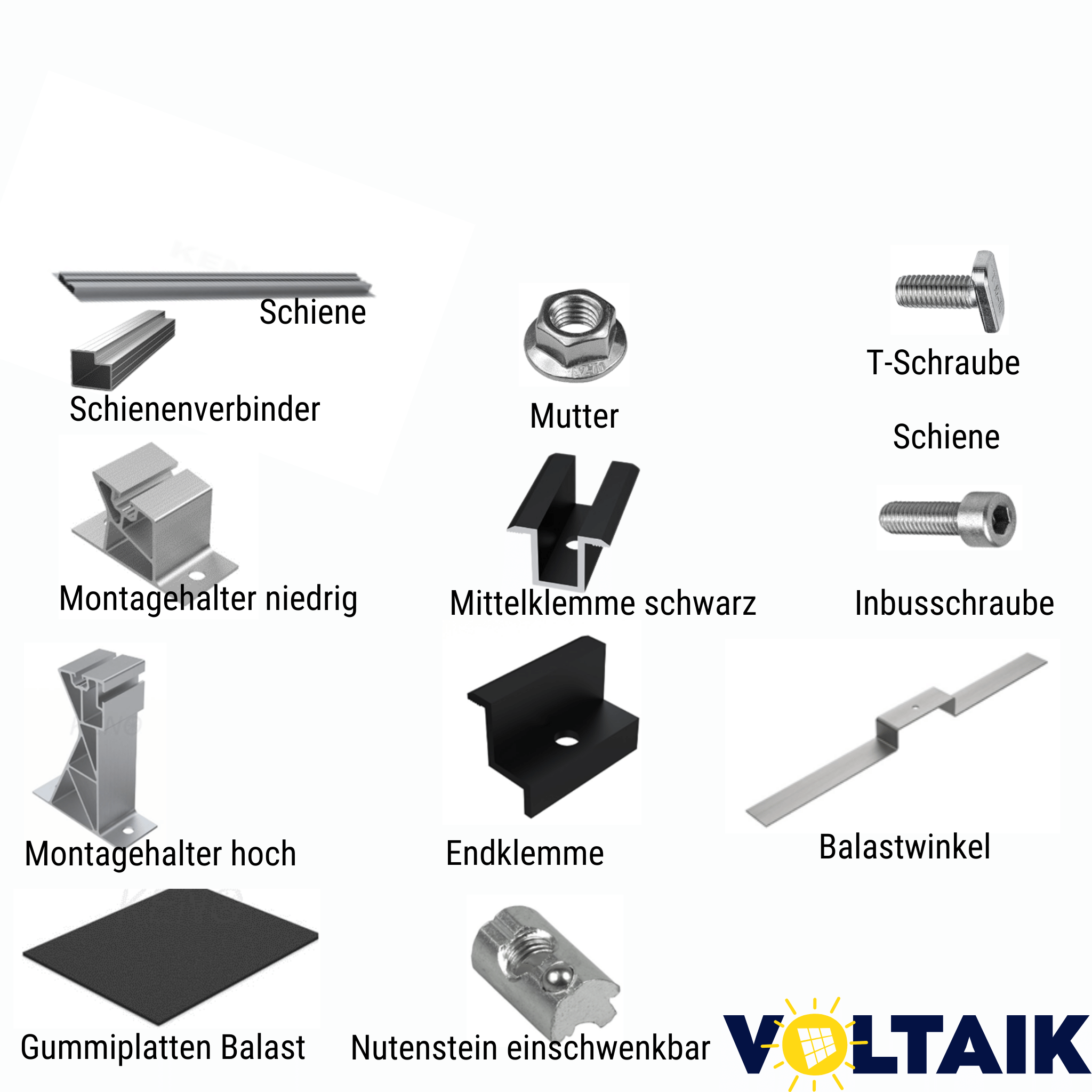 Unterkonstruktion - Voltaik.shop