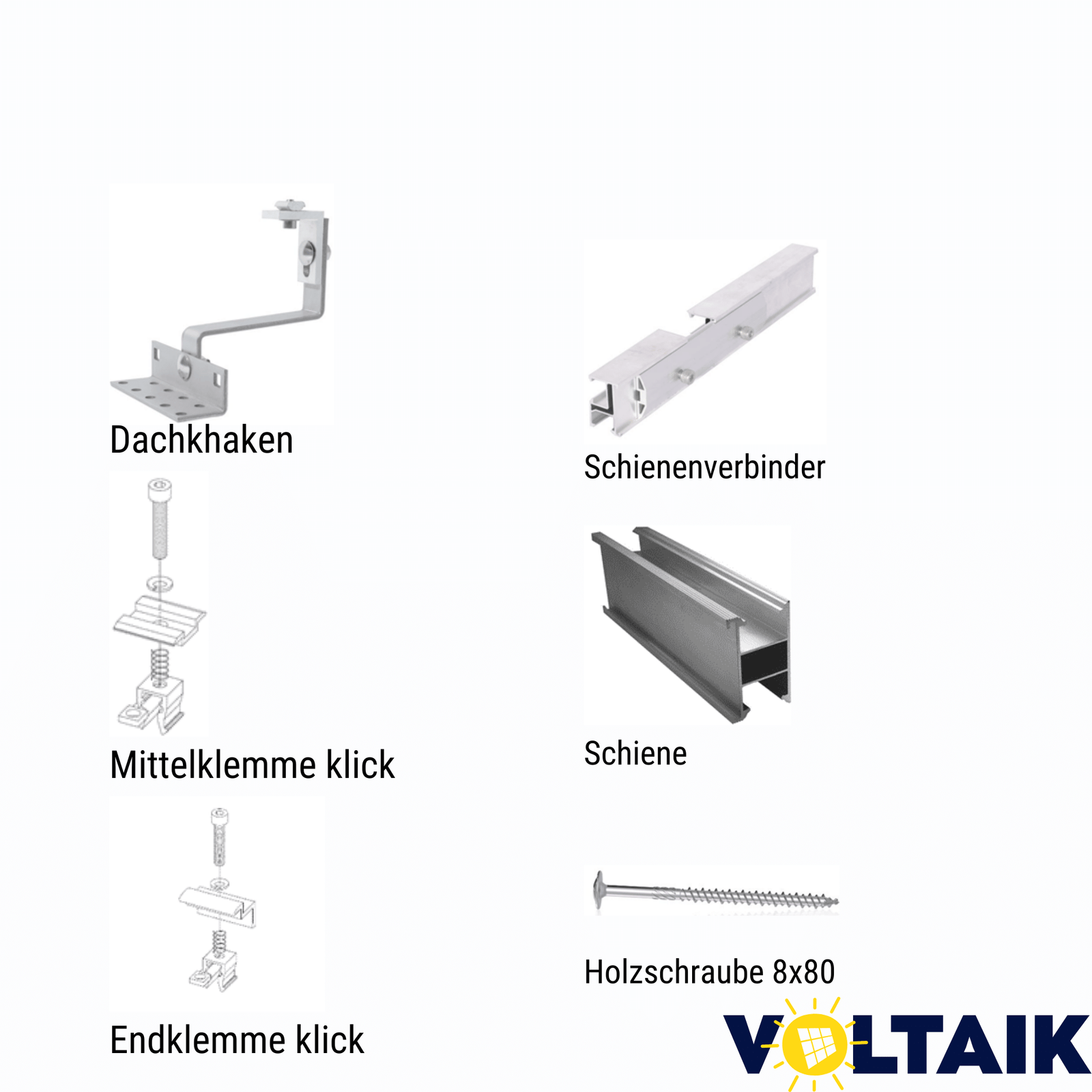 Unterkonstruktion - Voltaik.shop