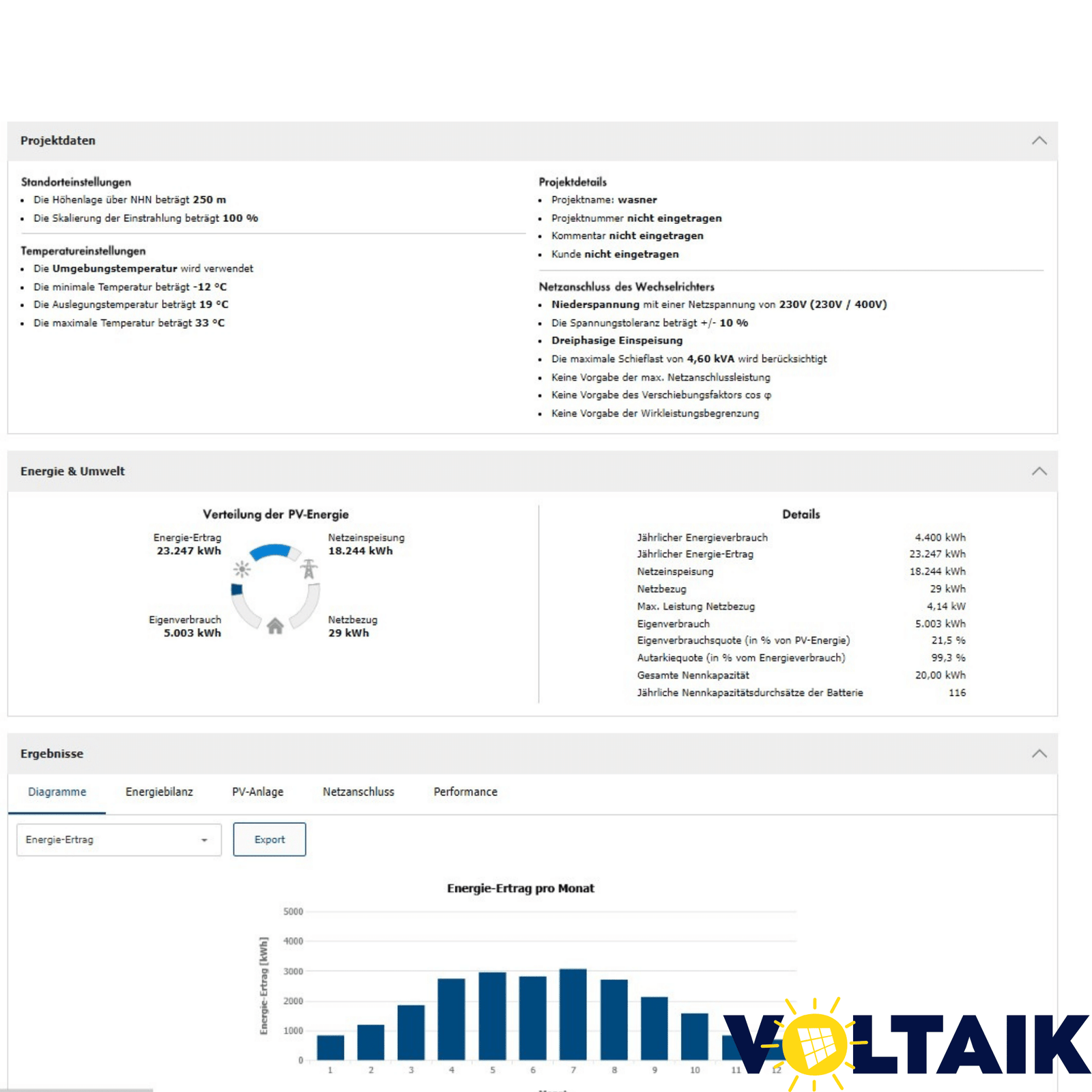 Anlagenplanung / Belegungsplan / Stringplan / Statik - Voltaik.shop
