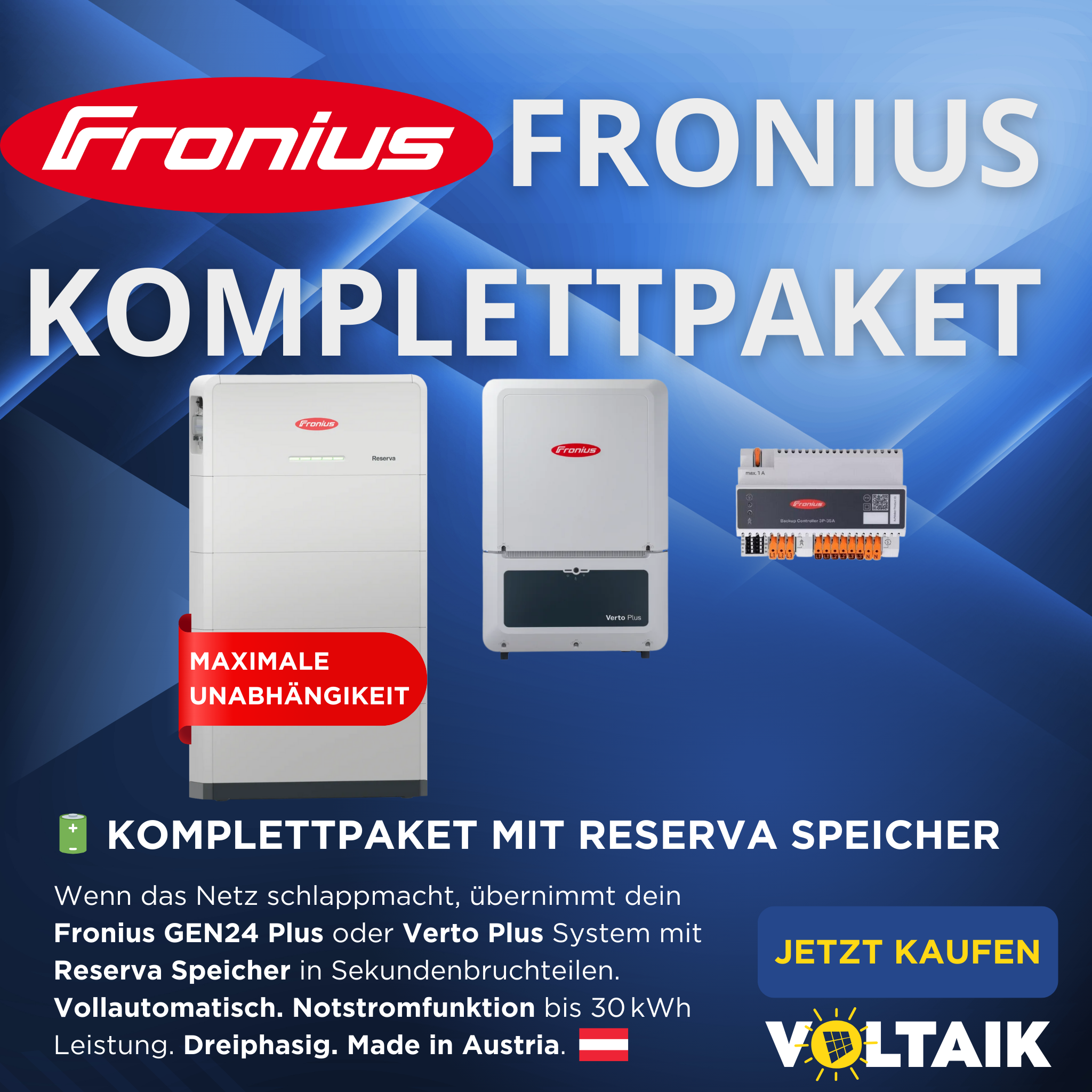 Fronius Komplettpaket - Voltaik.shop