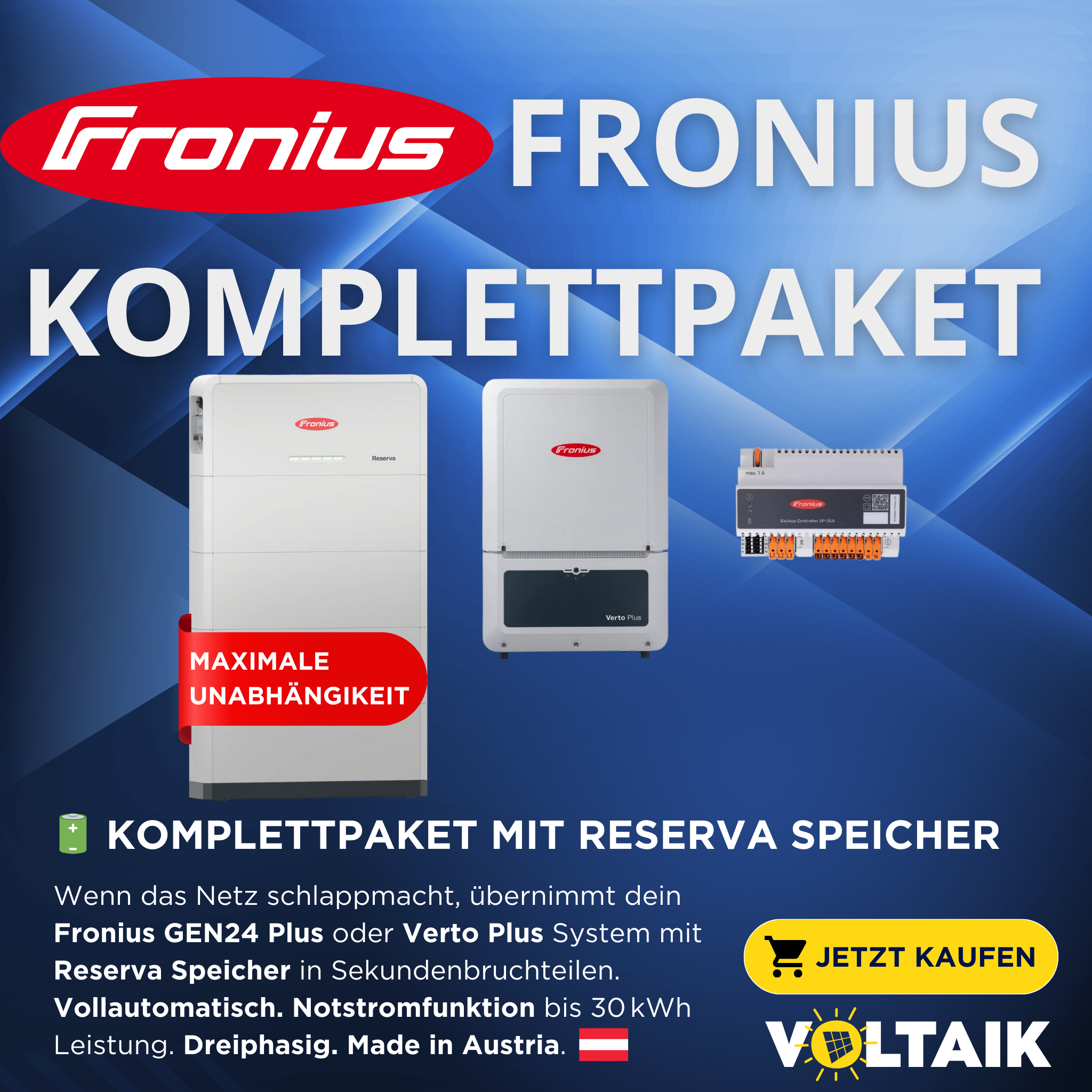 Fronius Komplettpaket - Voltaik.shop