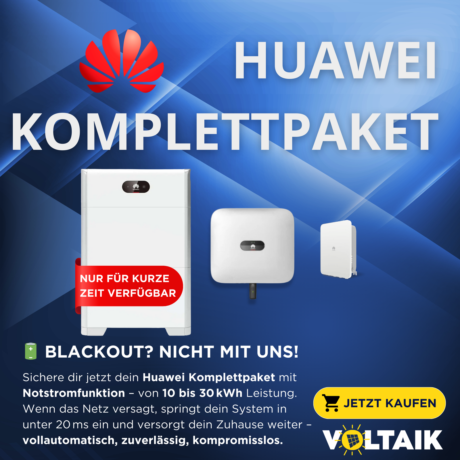 Huawei Komplettpaket - Voltaik.shop