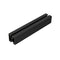Aluminiumprofil 2400mm schwarz (K-01-2400-CZ) - Voltaik.shop
