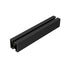 Aluminiumprofil 2400mm schwarz (K-01-2400-CZ) - Voltaik.shop