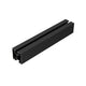 Aluminiumprofil 2400mm schwarz (K-01-2400-CZ) - Voltaik.shop