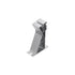 Montagehalterung aus Aluminium hoch (K-45-7) - Voltaik.shop