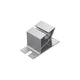 Montagehalterung aus Aluminium niedrig (K-45-8) - Voltaik.shop