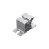 Montagehalterung aus Aluminium niedrig (K-45-8) - Voltaik.shop