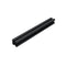 Aluminiumprofil Klicksystem Doppel-T-Nut 222cm Schwarz