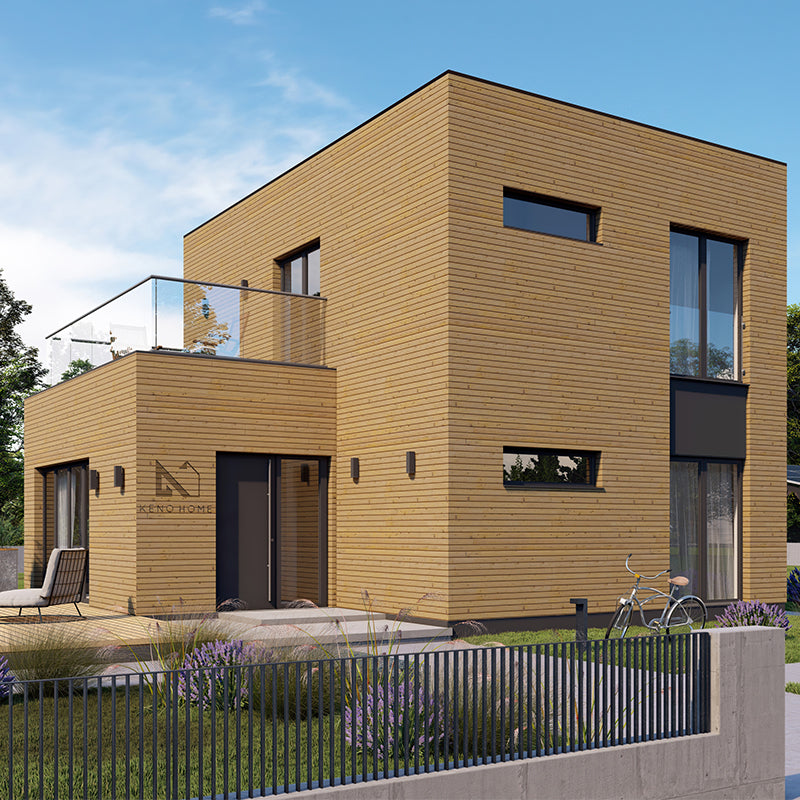 Modulhaus A3, CLT, Etagenhaus, Nutzfläche 90.63 m2 - Preis auf Anfrage - Voltaik.shop