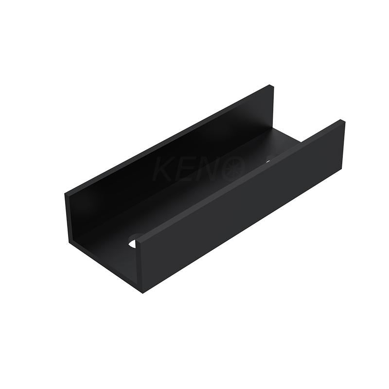 Profilverbinder schwarz (K-02-CZ) - Voltaik.shop