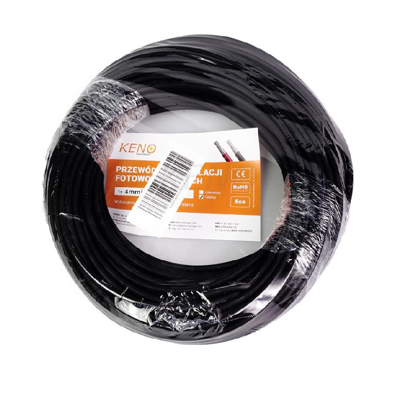 Solarkabel 4mm² schwarz 50m
