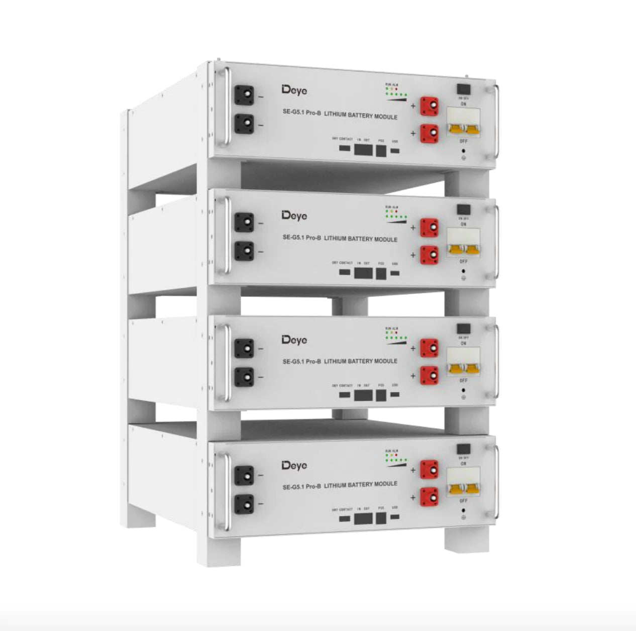 Deye SE-G5.1-PRO-B 5.12 kWh Niedervolt-Batteriespeicher