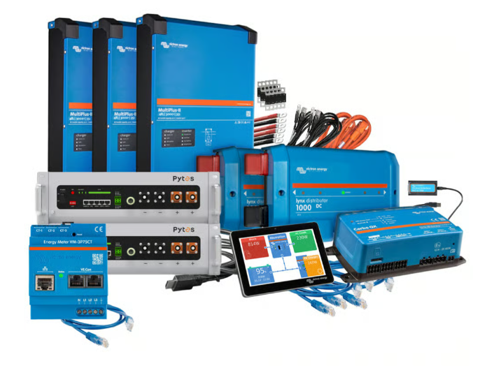 Voltaik Batteriespeicher Nachrüstsatz 5,12kW bis 71,7kW *GEEIGNET FÜR JEDE ANLAGE* - Voltaik.shop