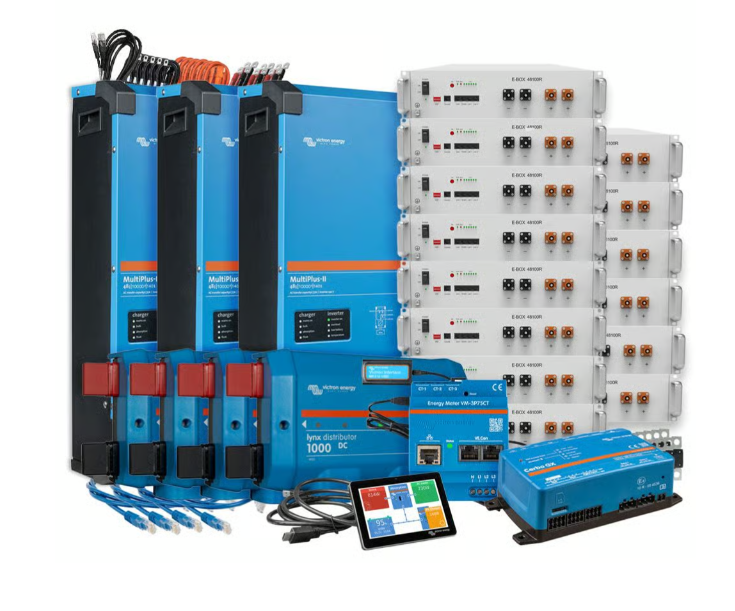 Voltaik Batteriespeicher Nachrüstsatz 5,12kW bis 71,7kW *GEEIGNET FÜR JEDE ANLAGE* - Voltaik.shop