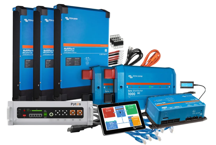 Voltaik Batteriespeicher Nachrüstsatz 5,12kW bis 71,7kW *GEEIGNET FÜR JEDE ANLAGE* - Voltaik.shop