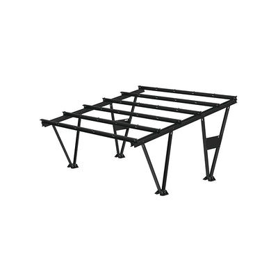 KENO Carport W-01 Magnelis, zwei Stellplätze, Schwarz