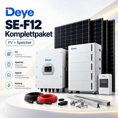 Deye Komplettpaket mit SE-F12-Speicher